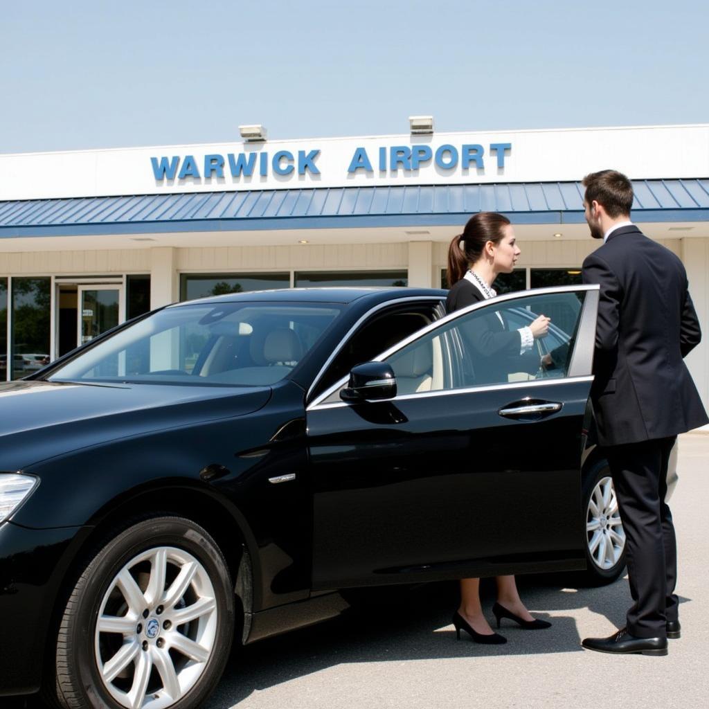 Black Car Service at Warwick Airport Pickup