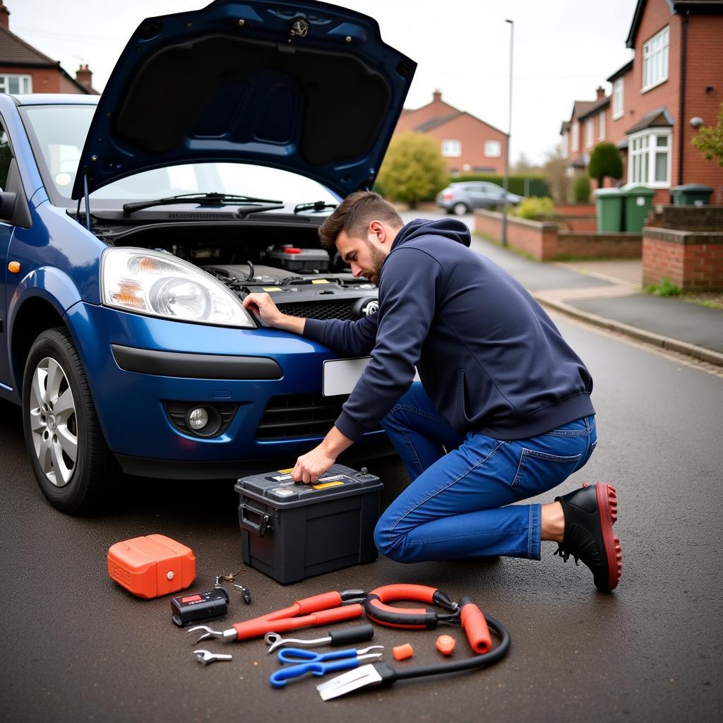 Car Battery Home Fitting Service in Blackpool