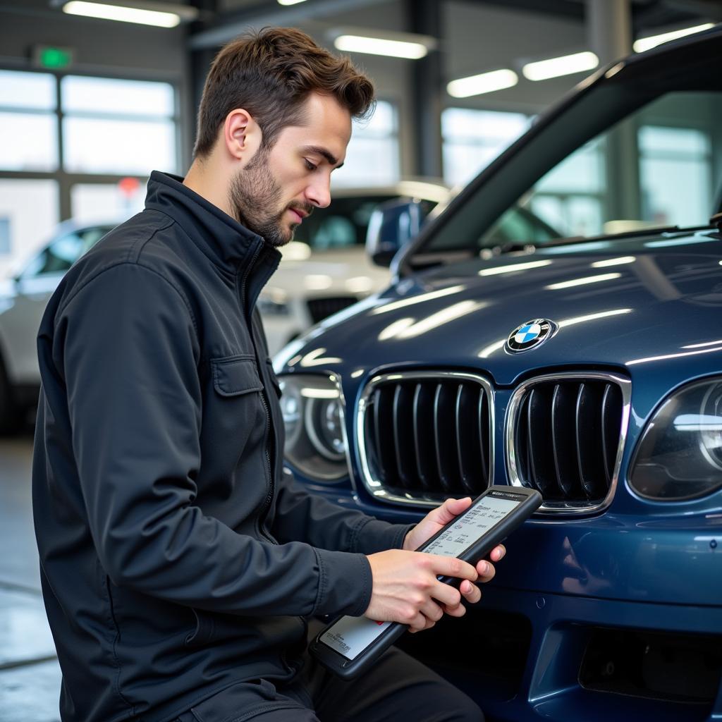 BMW Car Service Technician in Leicester