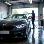 BMW Car Wash During Service