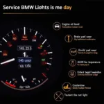 BMW Service Indicator Lights Explained