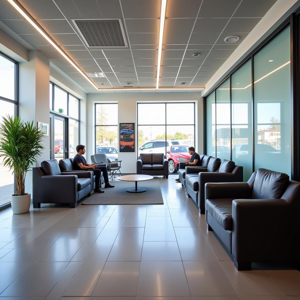 Bosch Car Service Alcochete Customer Waiting Area