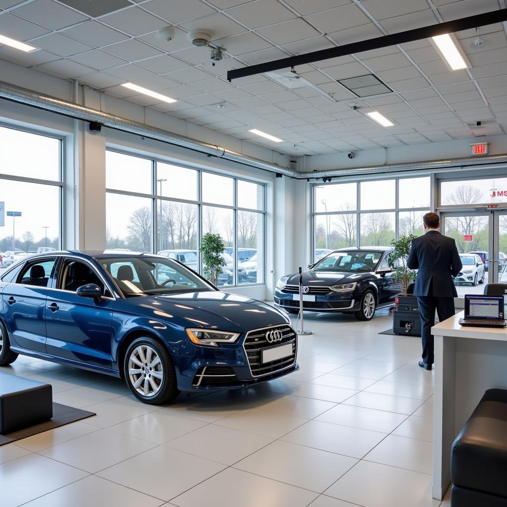 Bosch Car Service Center Interior