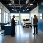 Bosch Car Service Center Reception Area