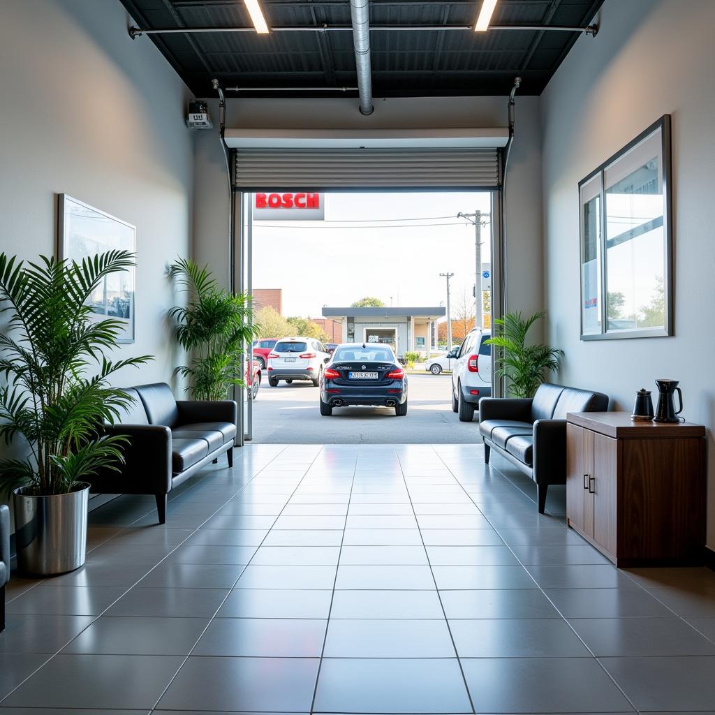 Comfortable Waiting Area at Bosch Car Service Hengelo