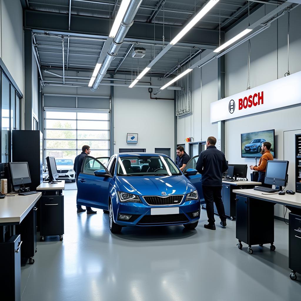 Bosch Car Service Workshop in Iași, România