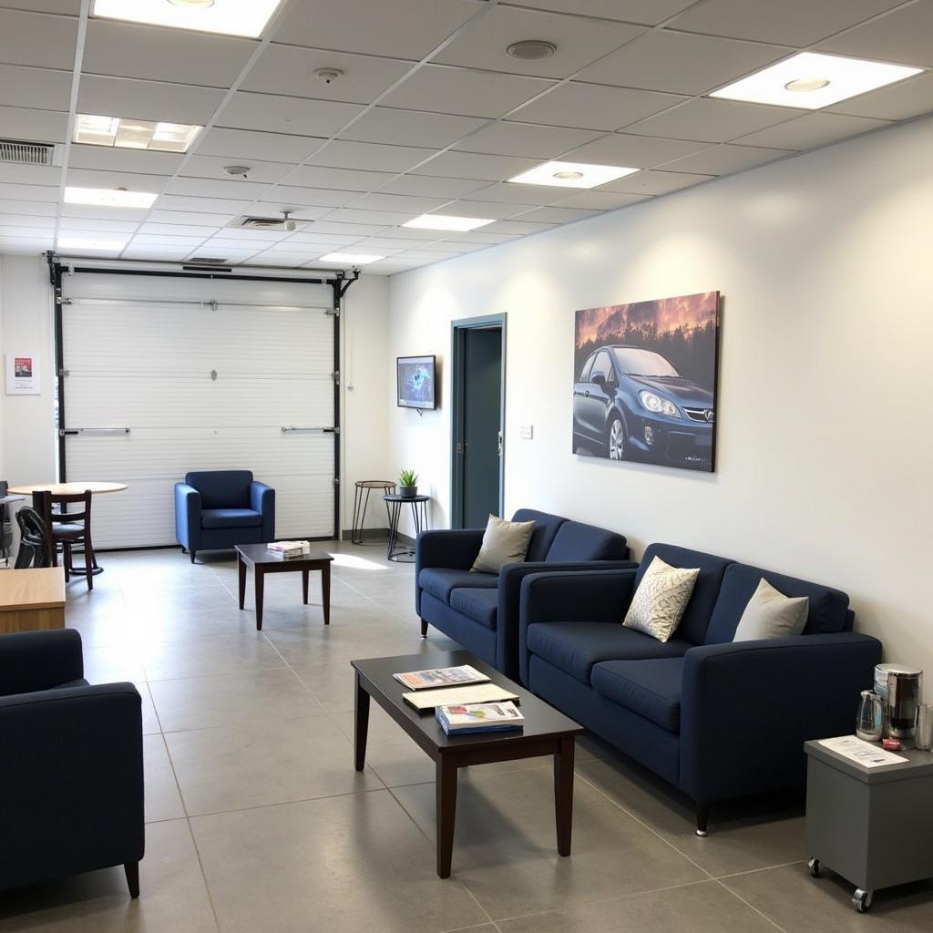 Comfortable Customer Waiting Area at Bosch Car Service Redhill