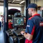 Modern Equipment at Buckley Car Service Centre