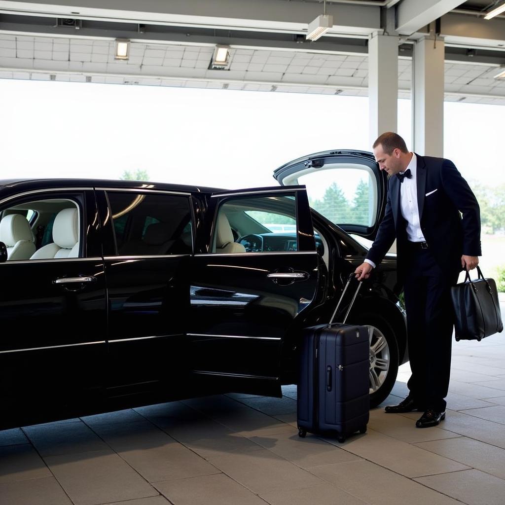 Burlington Limo Car Service at the Airport