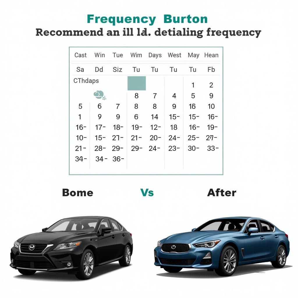 Car Detailing Frequency in Burton