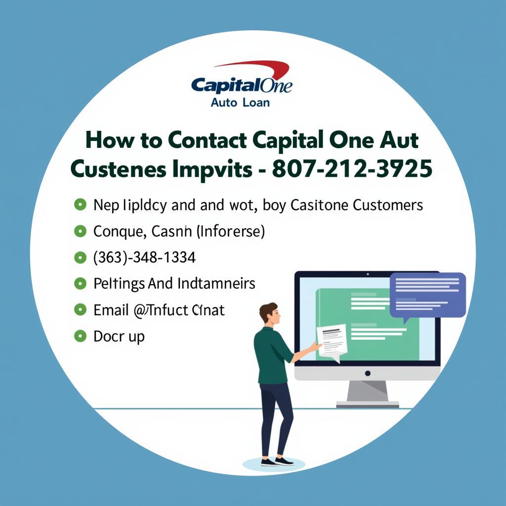 Capital One Auto Loan Contact Information