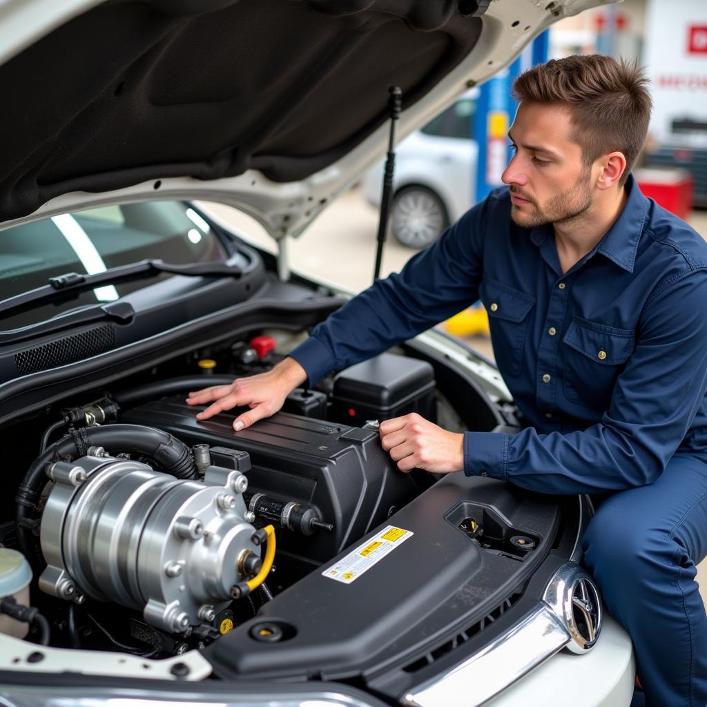 Car AC Service Inspection