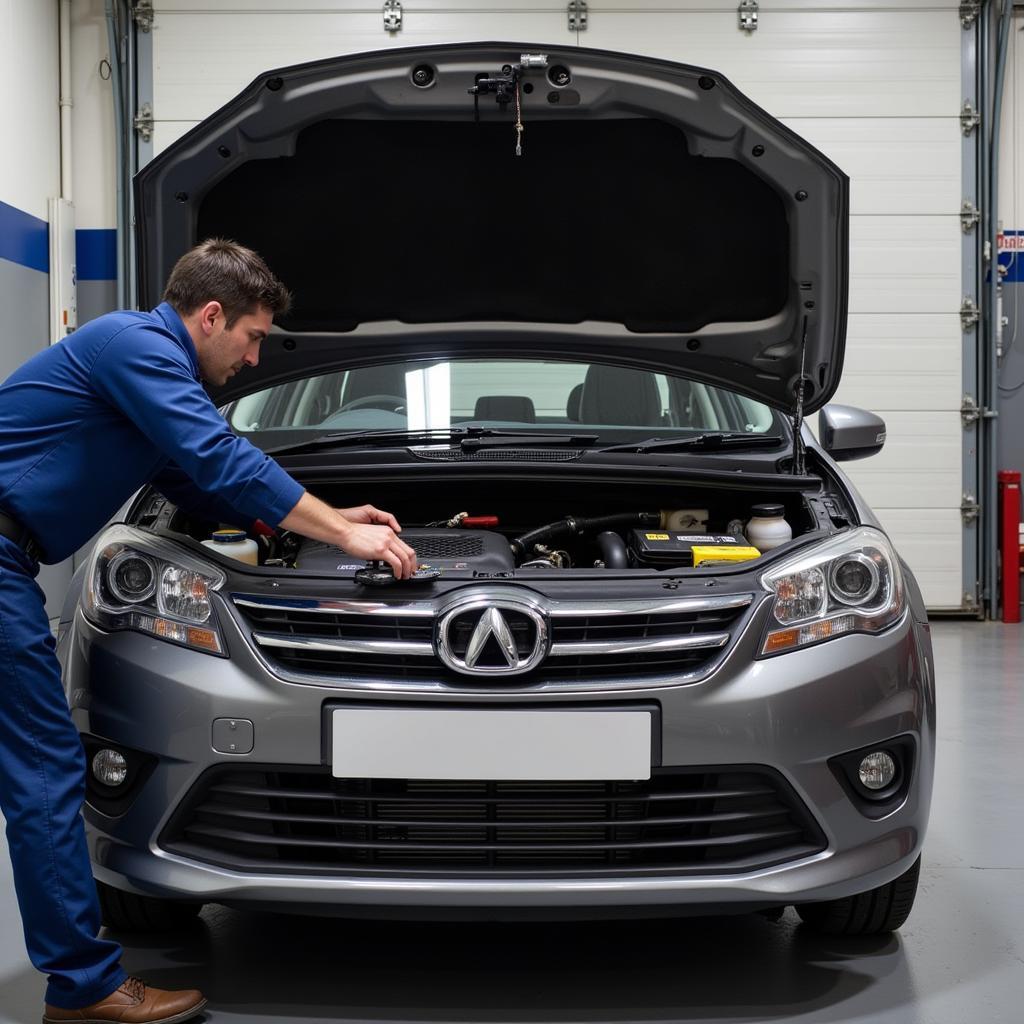 Car AC Service at a Kings Lynn Garage