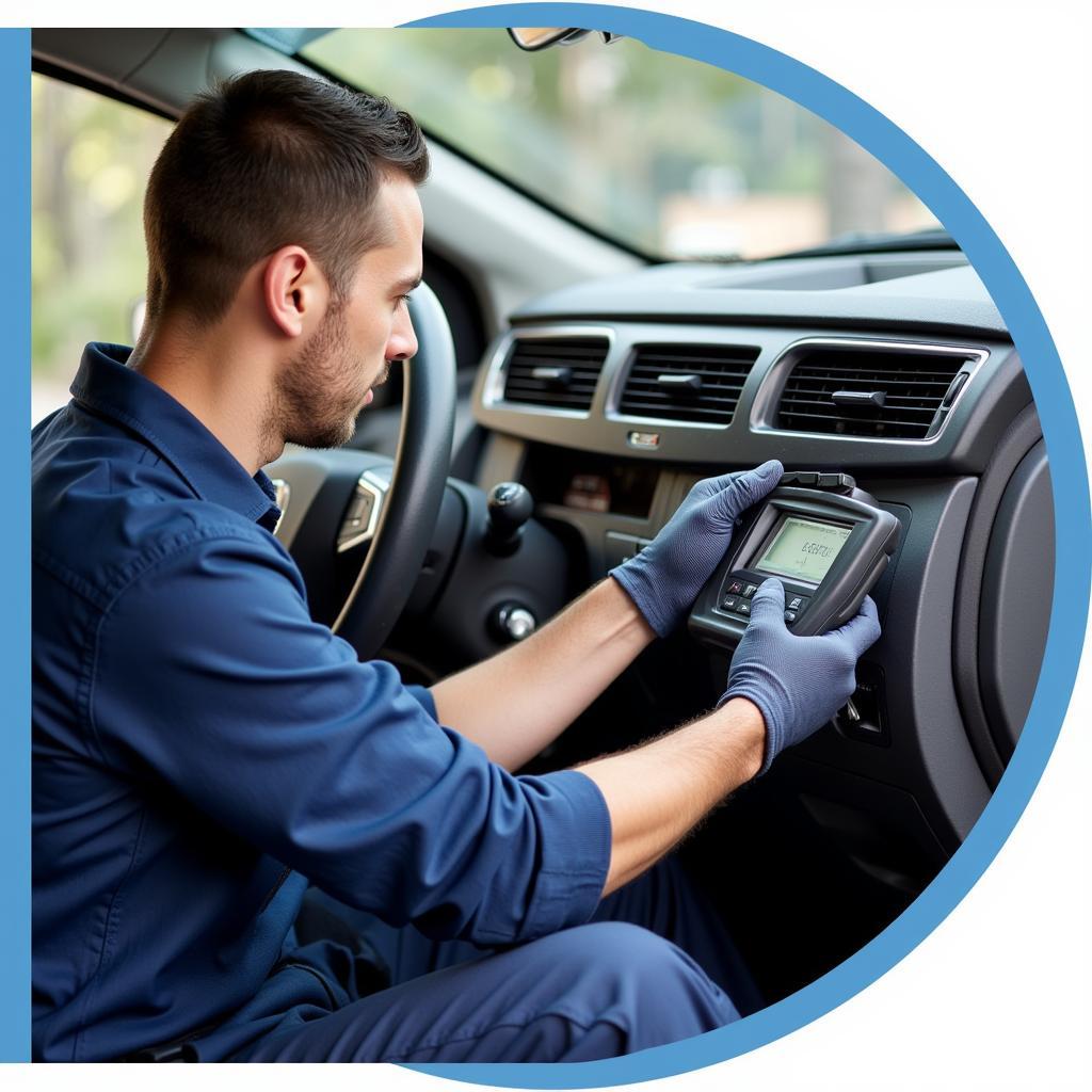 Car AC Service by a Qualified Technician