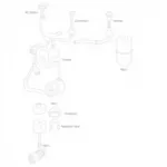 Car AC System Components Diagram