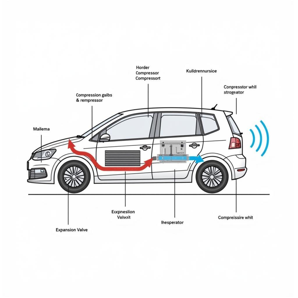 Car AC System Components Malaga