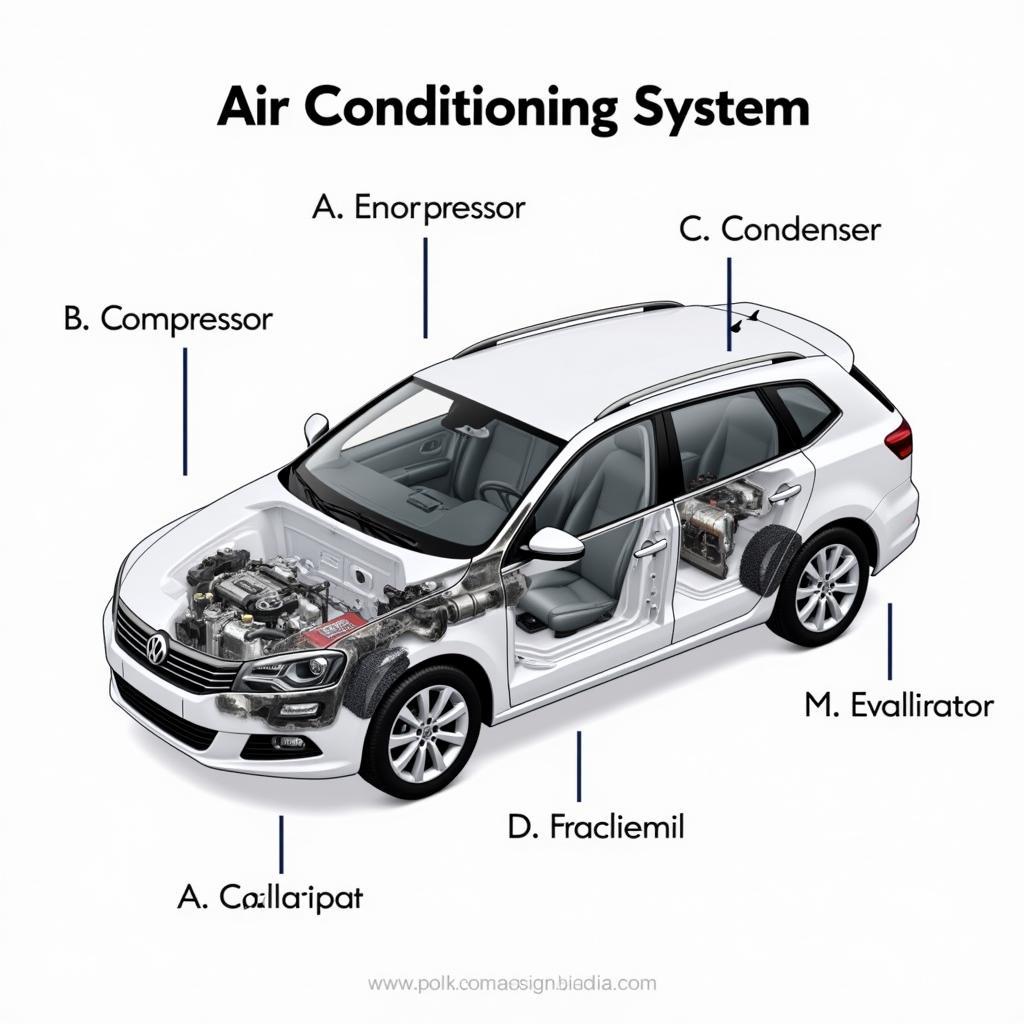 Modern Car Air Conditioning System in East London Garage