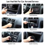 Car Air Conditioning Service Process Steps