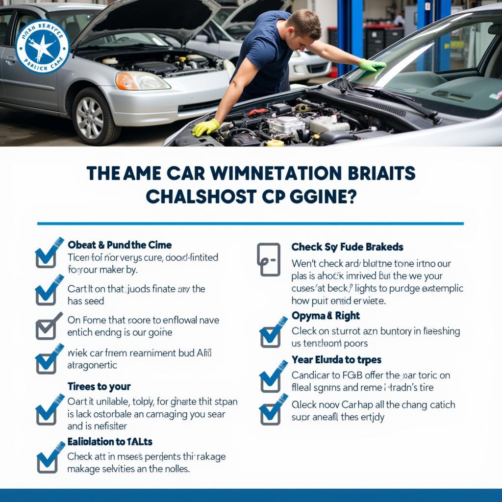 Car Annual Service Checklist