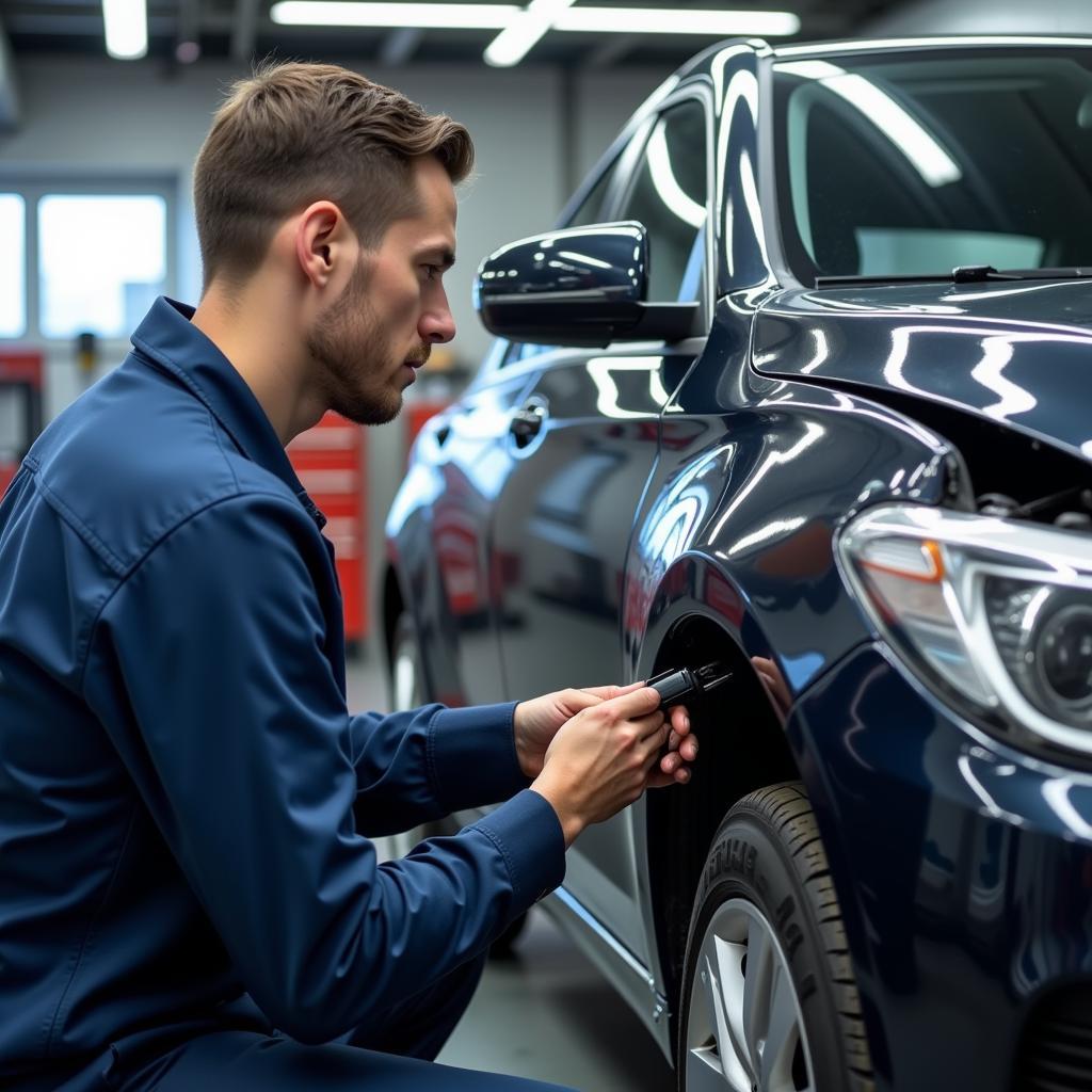 Car Body Repair Services in Action