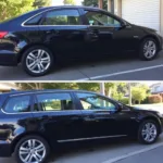 A freshly detailed car in Carrum.