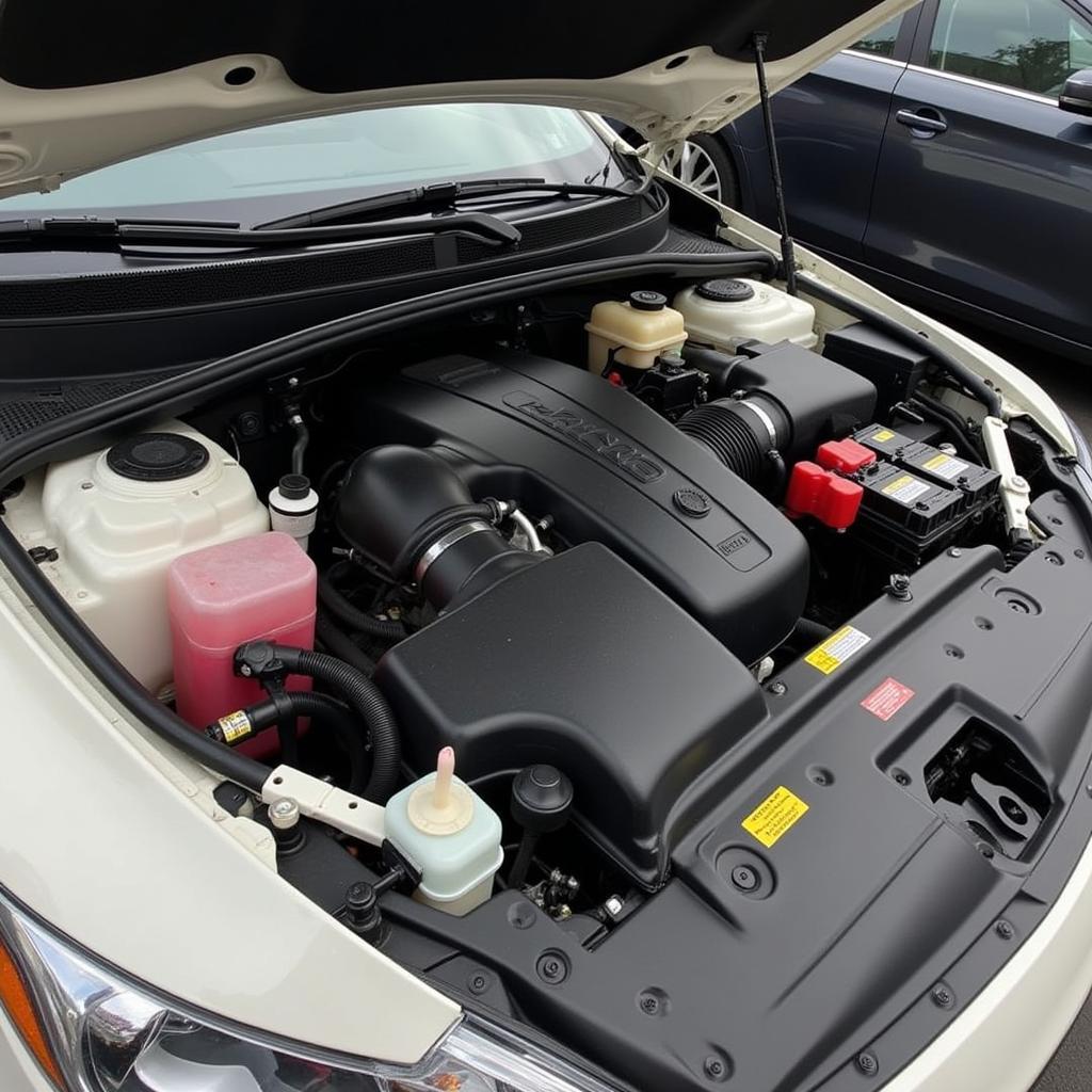 Engine Bay Detailing in Fresno