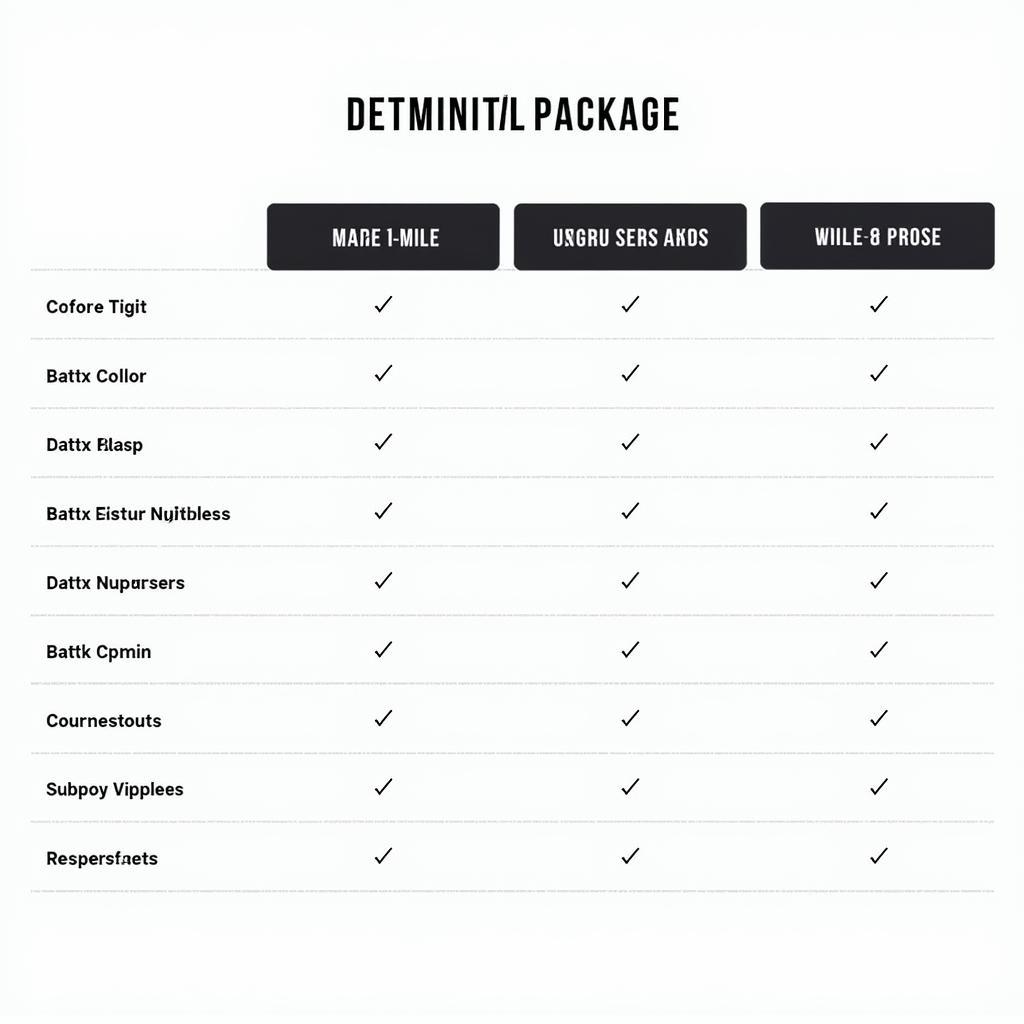 Car Detailing Price Comparison