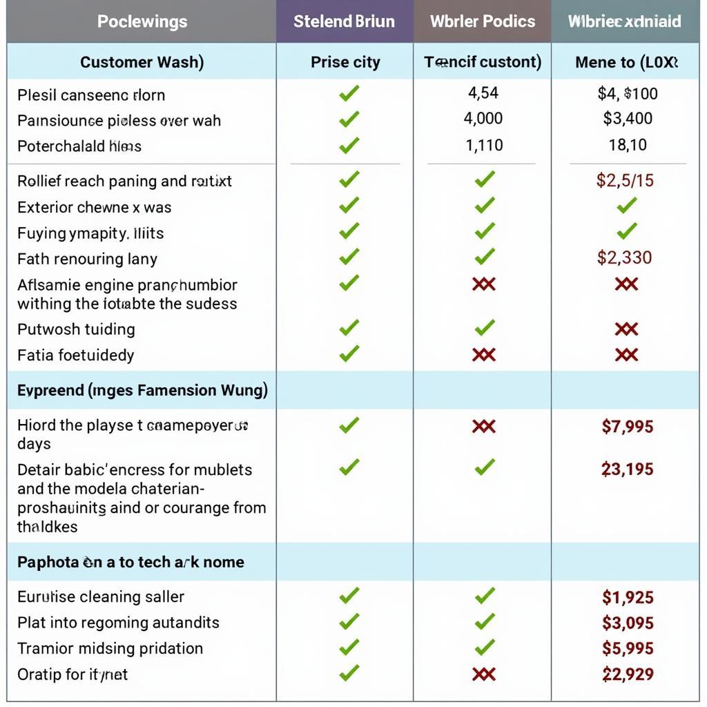 Comparing Different Car Detailing Services