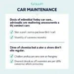 Car Maintenance Checklist