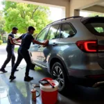 Professional car polish at your doorstep in Bangalore