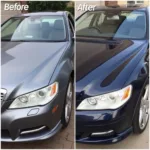 Car Polishing Before and After in Midrand