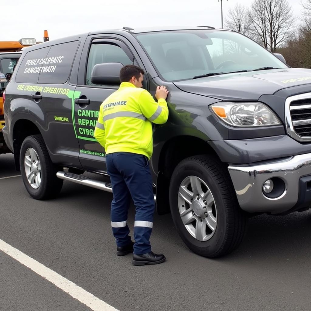 Roadside Assistance in Chippenham for a Flat Tyre