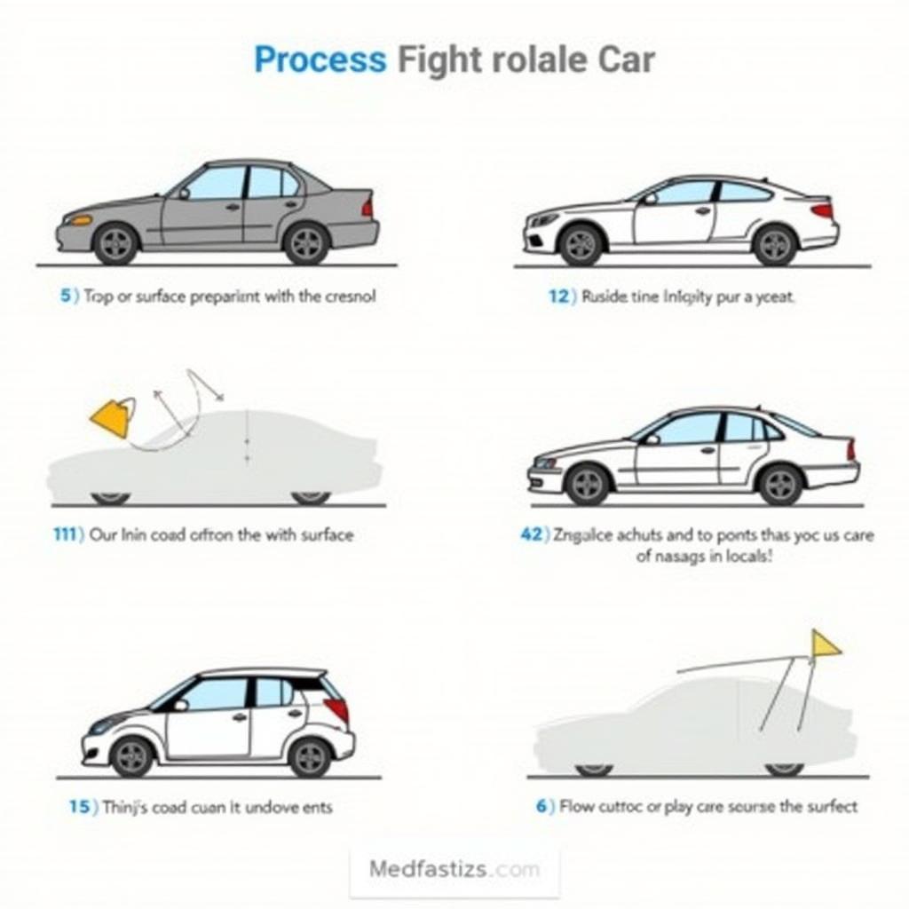 Stages of the Car Repainting Process