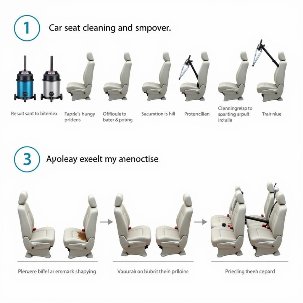 Car Seat Cleaning Process in Newark