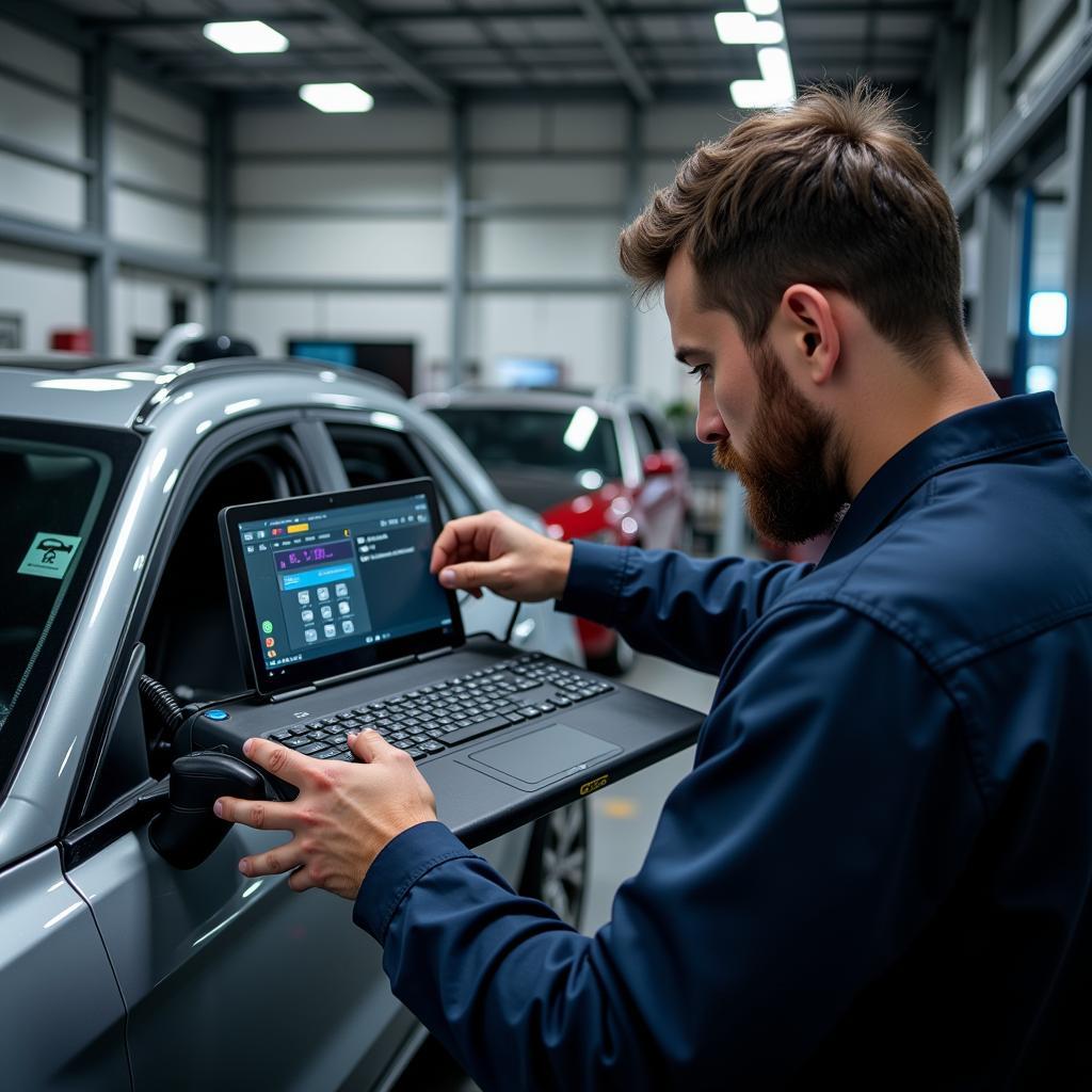 Advanced Diagnostic Tools in Car Service Baar