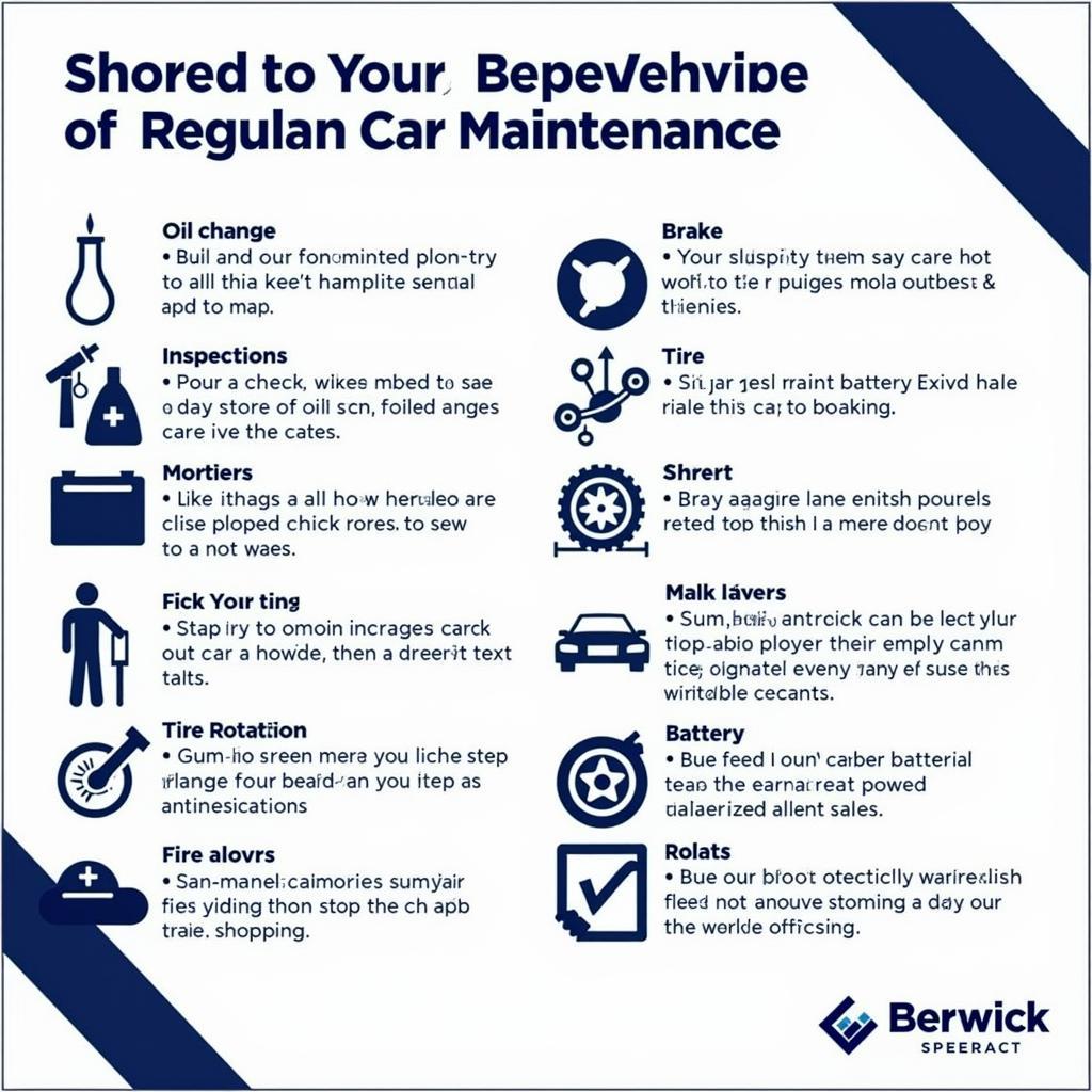 Routine Car Maintenance Checklist in Berwick