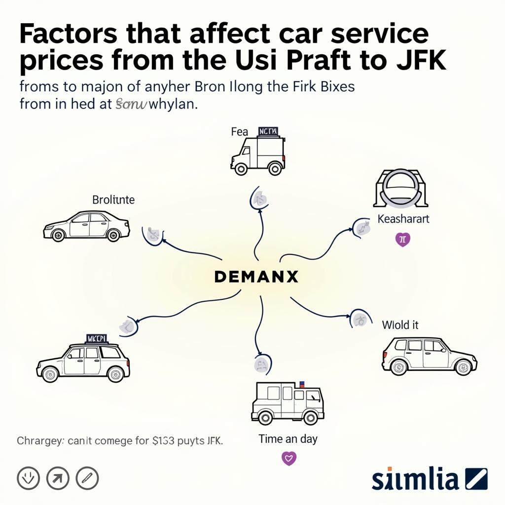 Factors influencing car service prices from the Bronx to JFK