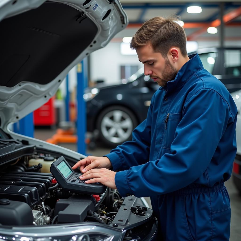 Engine Diagnostics in Secunderabad Car Service Center