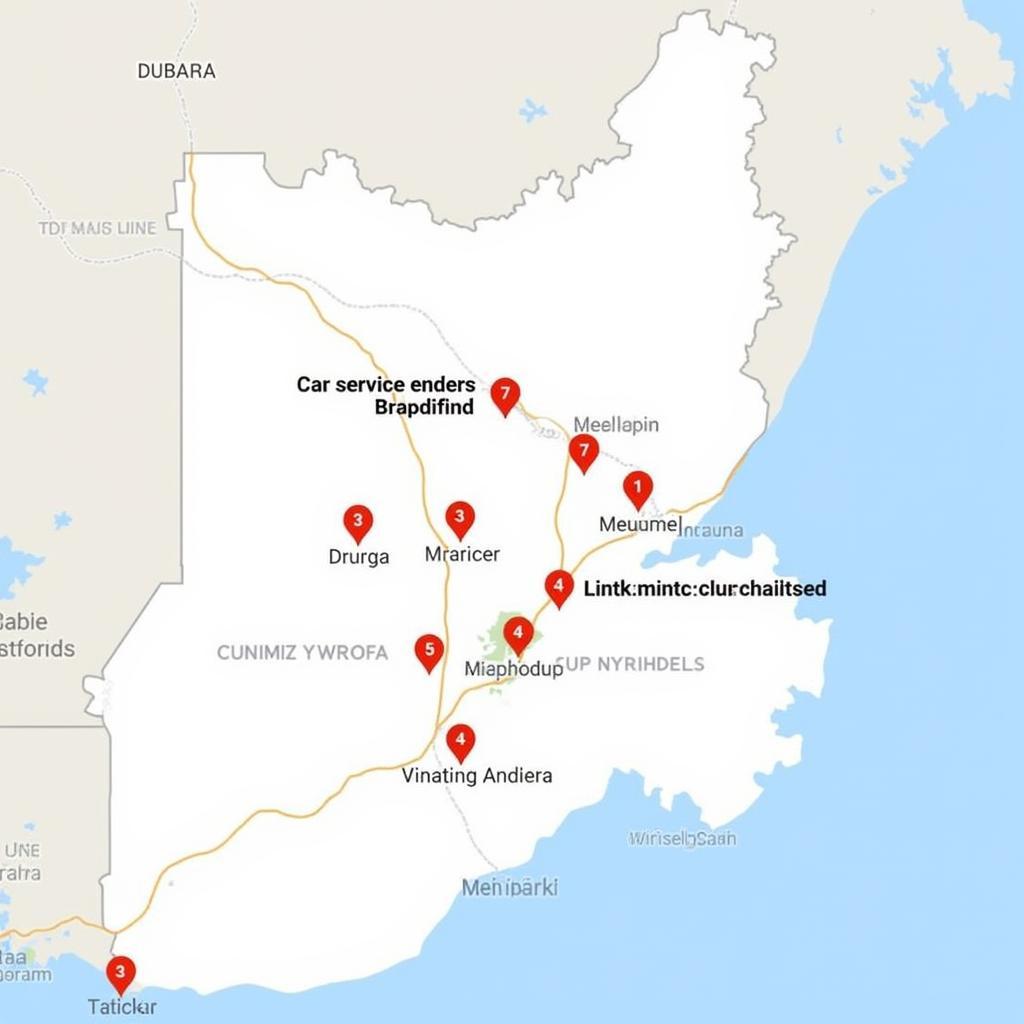 Car service centre location in Durban