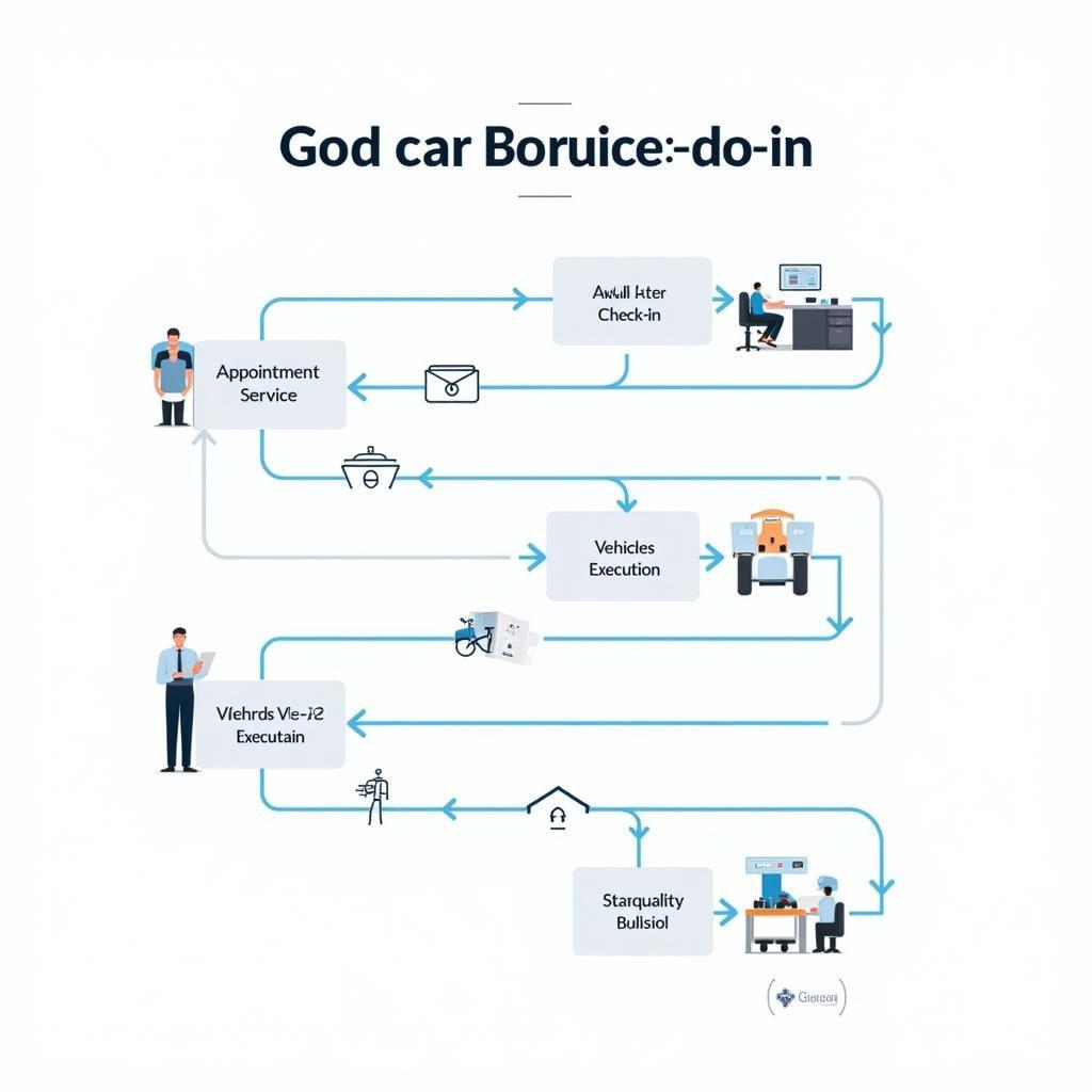 Standardized Processes in a Car Service Chain