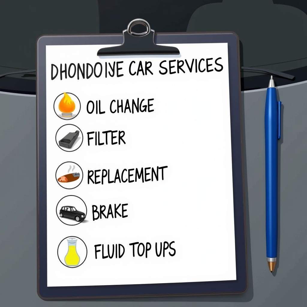 Car Service Checklist