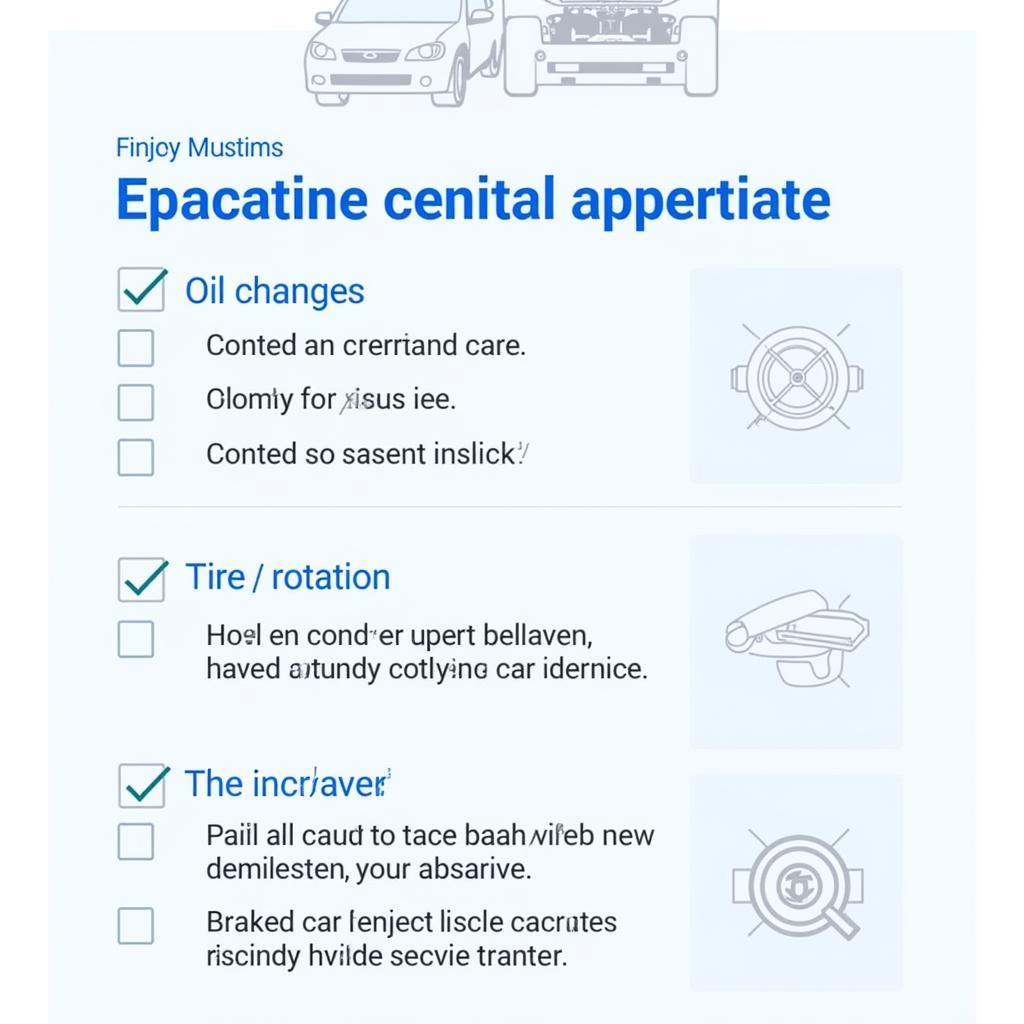 Car Service Checklist