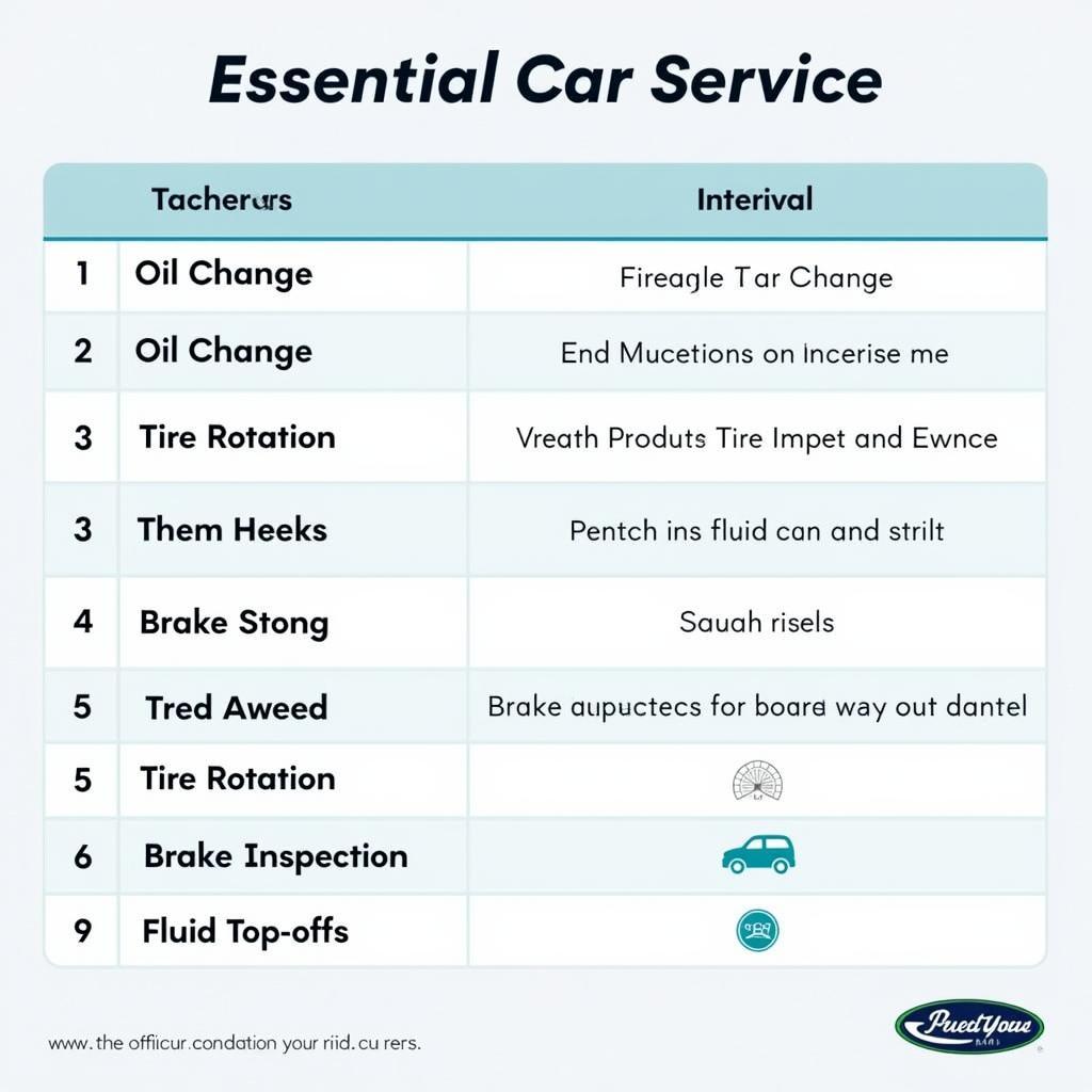 Essential Car Service Checklist