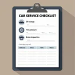 Car Service Checklist