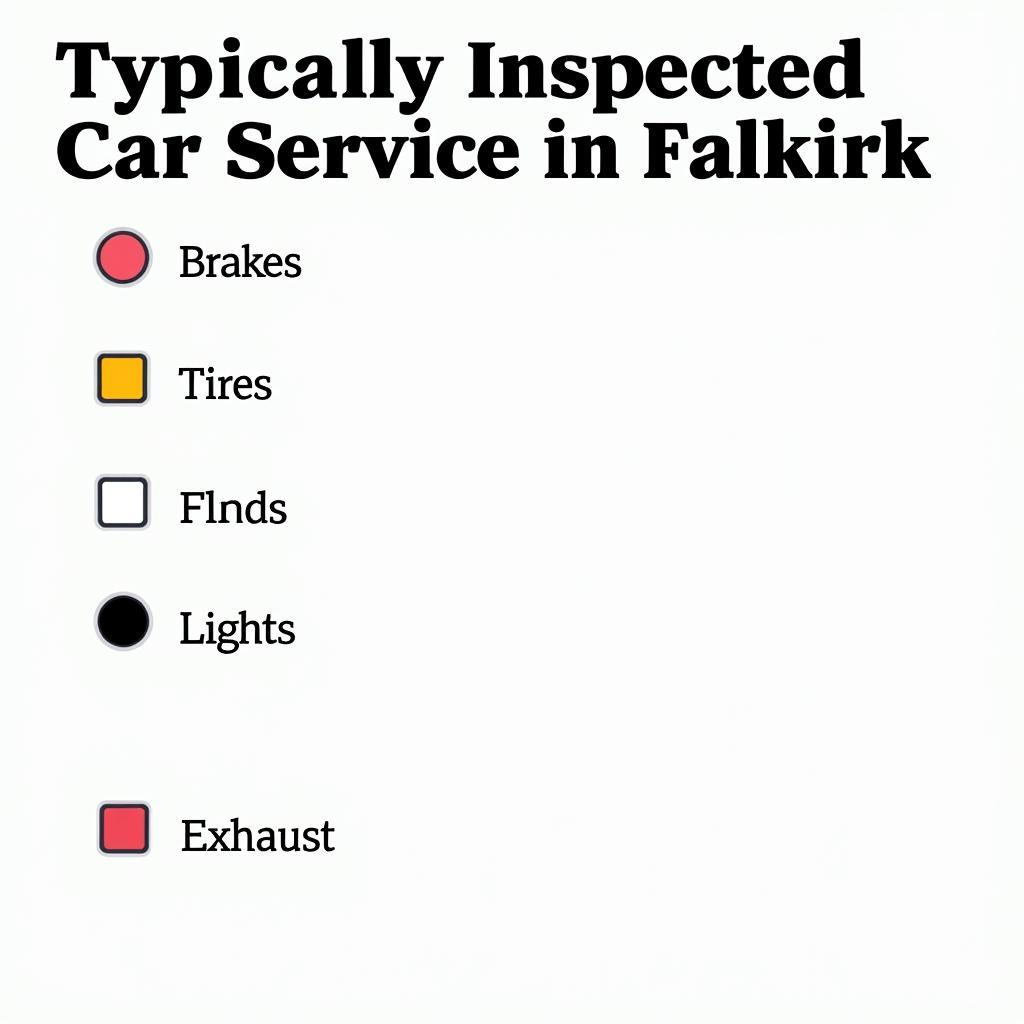 Car Service Checklist Falkirk