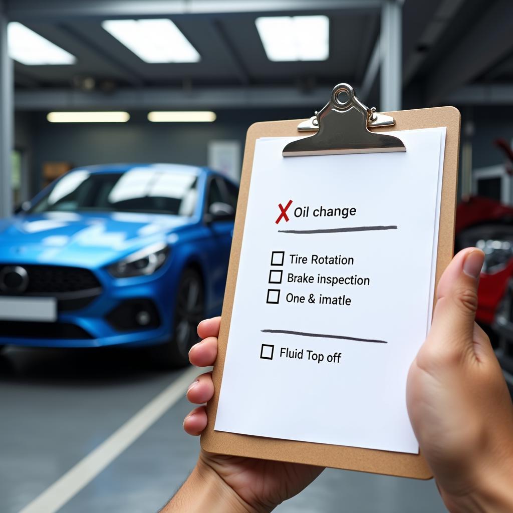 Car Service Checklist Gurgaon