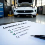 Car Service Checklist in Welling