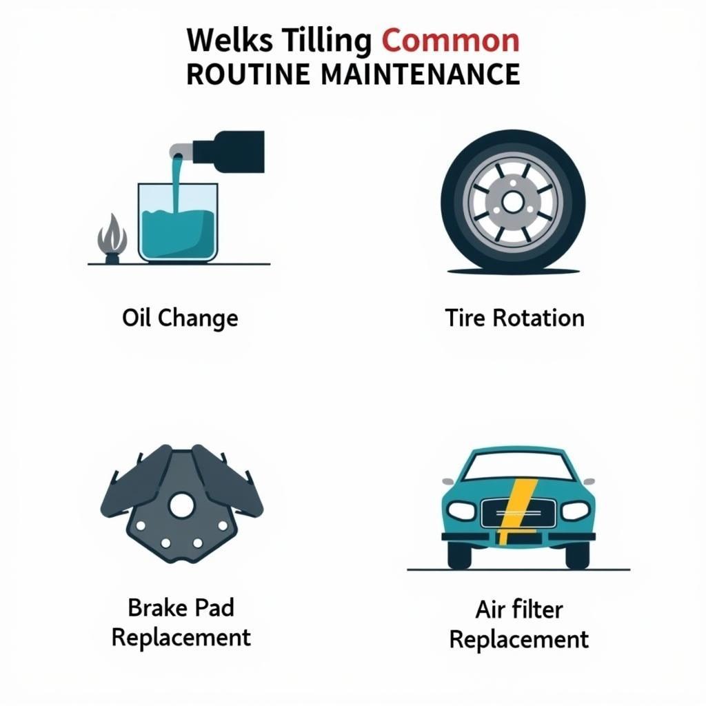 Routine car maintenance tasks