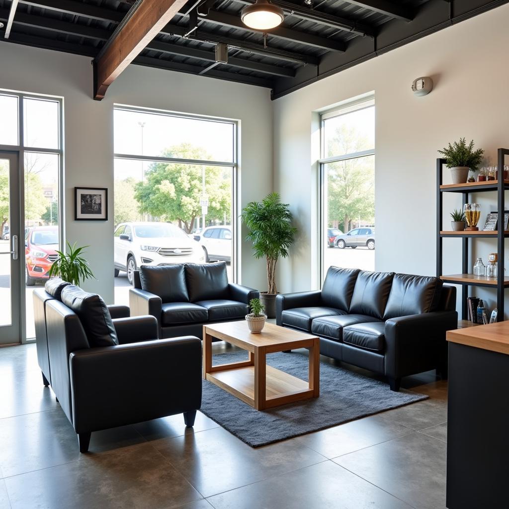 Comfortable Customer Lounge in a Dapto Car Service Center