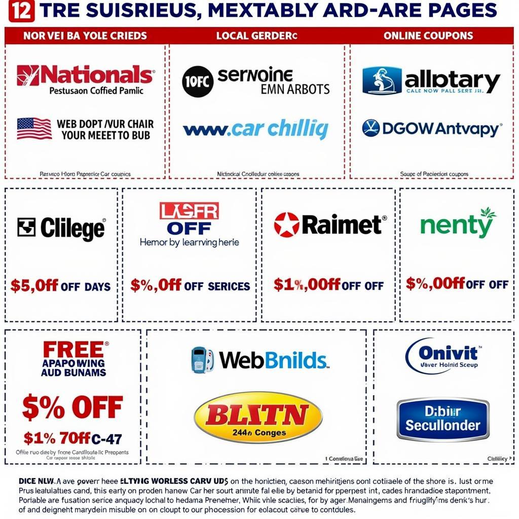 Car Service Discount Coupons and Promotions